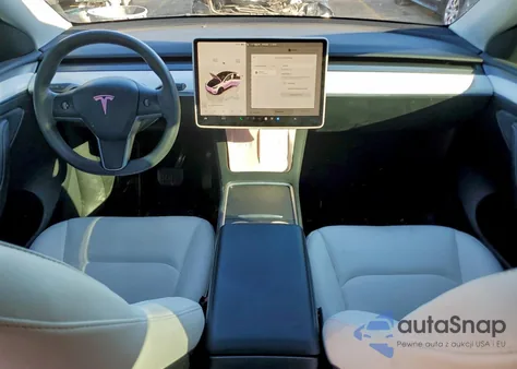 2022 Tesla Model Y from USA, damaged, VIN 7SAYGAEE8NF520225